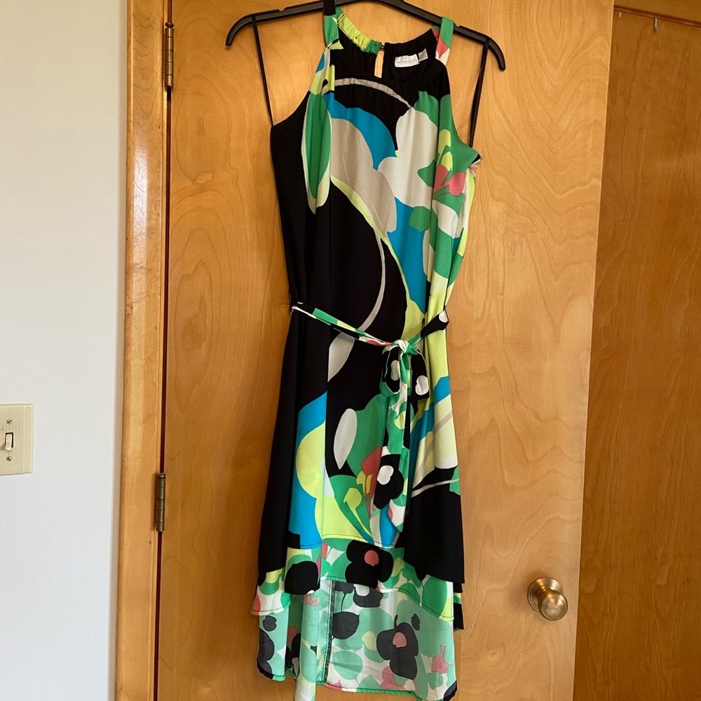 New York & Co Hi-Low Dress, floral design